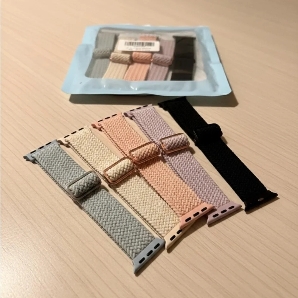 Set of 5 Braided Watch Bands